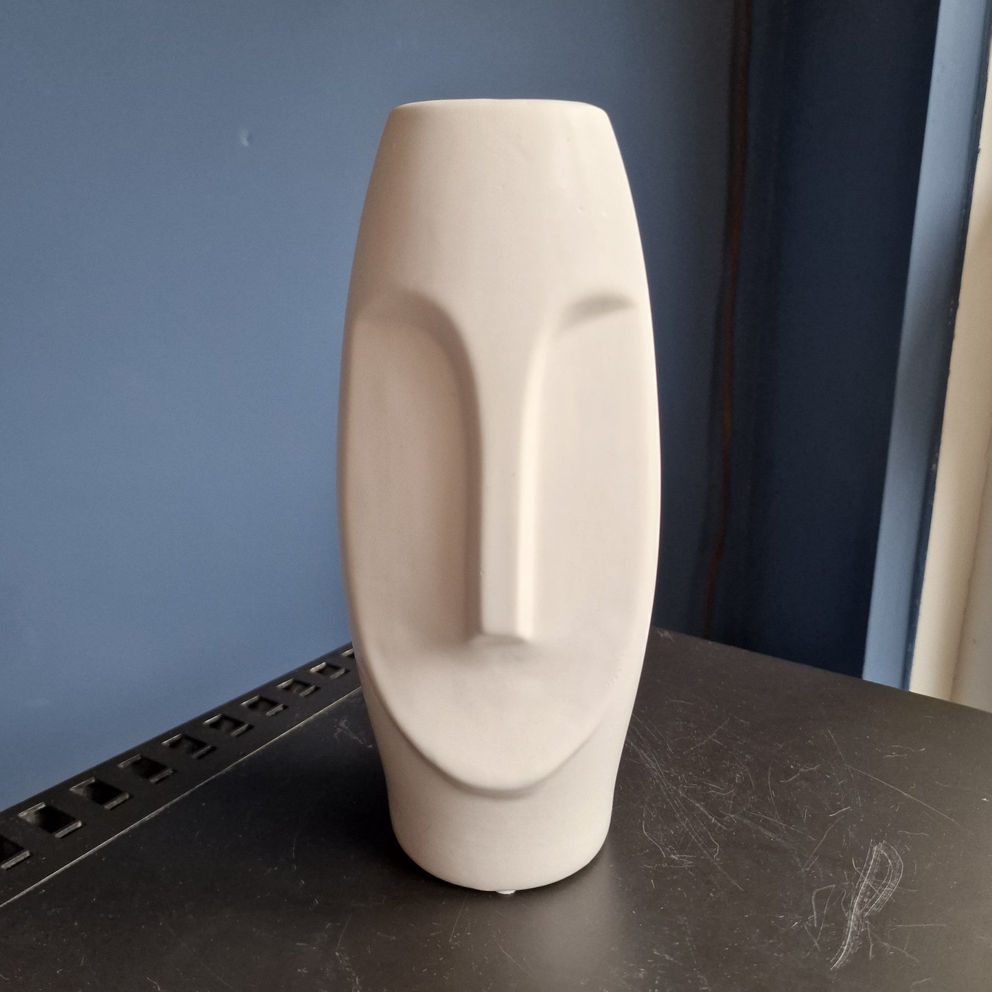 Svenlars Dutch Design Ceramic Vase, Easter Island Style