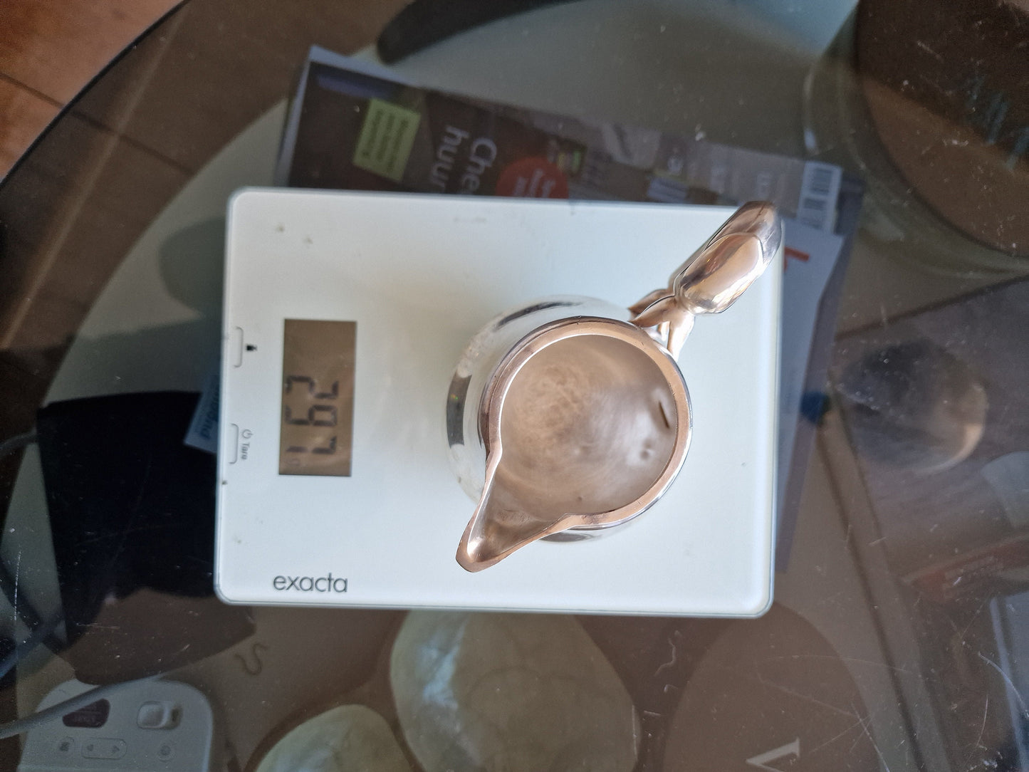 Vintage Christofle Silver Plate Milk Creamer, Paris, France