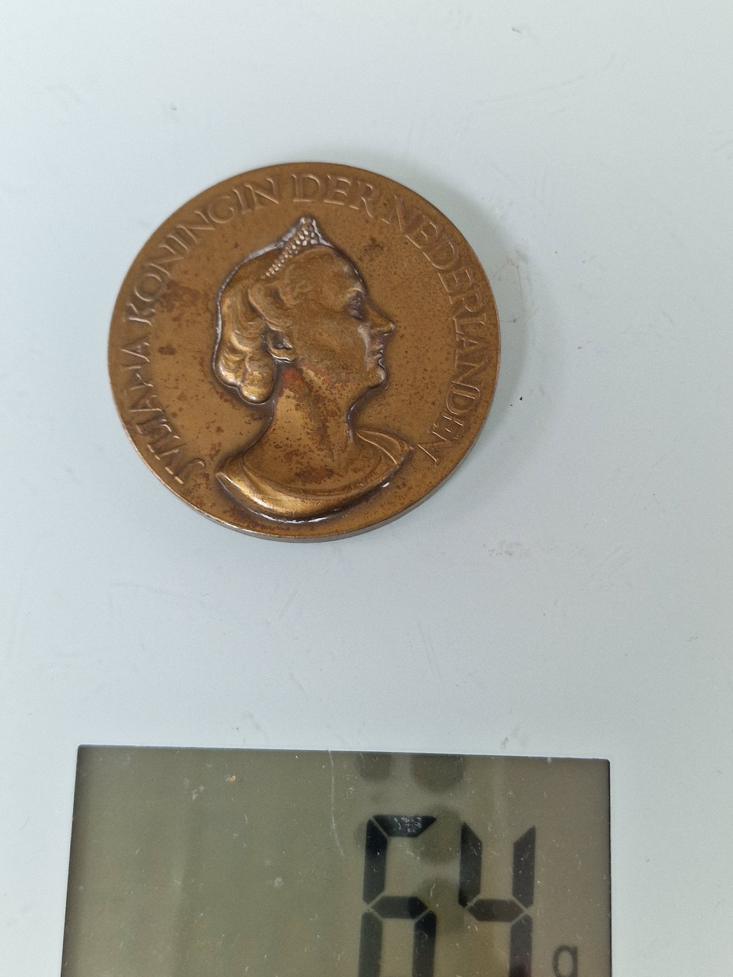 Dutch Queens Bronze Coin Set, Wilhelmina, Juliana, Beatrix