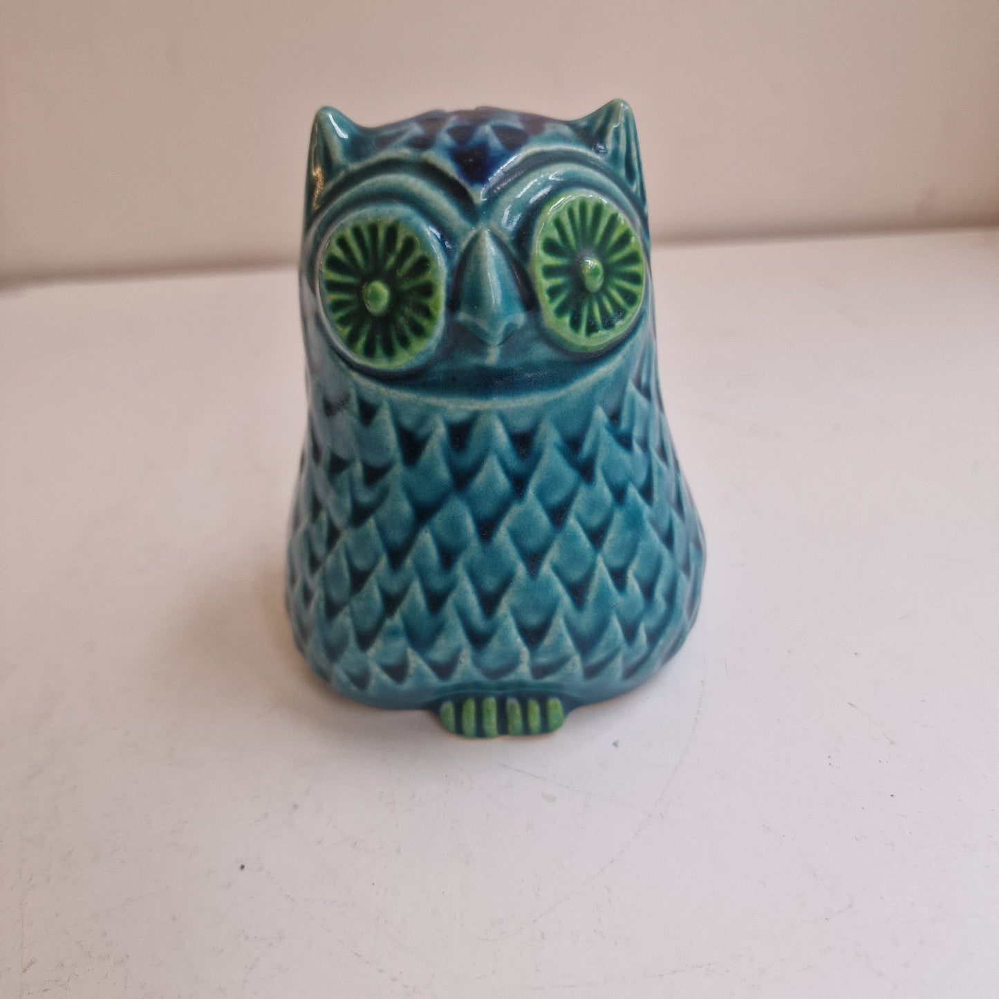 Aldo Londi Bitossi Owl Bank, Mid-Century Italian Ceramic Sculpture