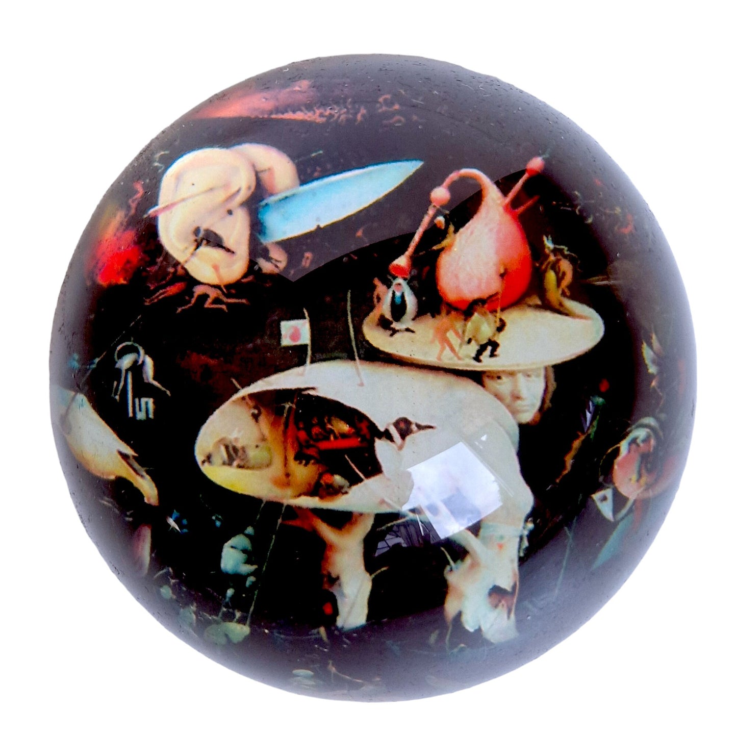 Bosch 'Garden of Earthly Delights' Crystal Paperweight - Boxed, Jheronimus Bosch , heronimus