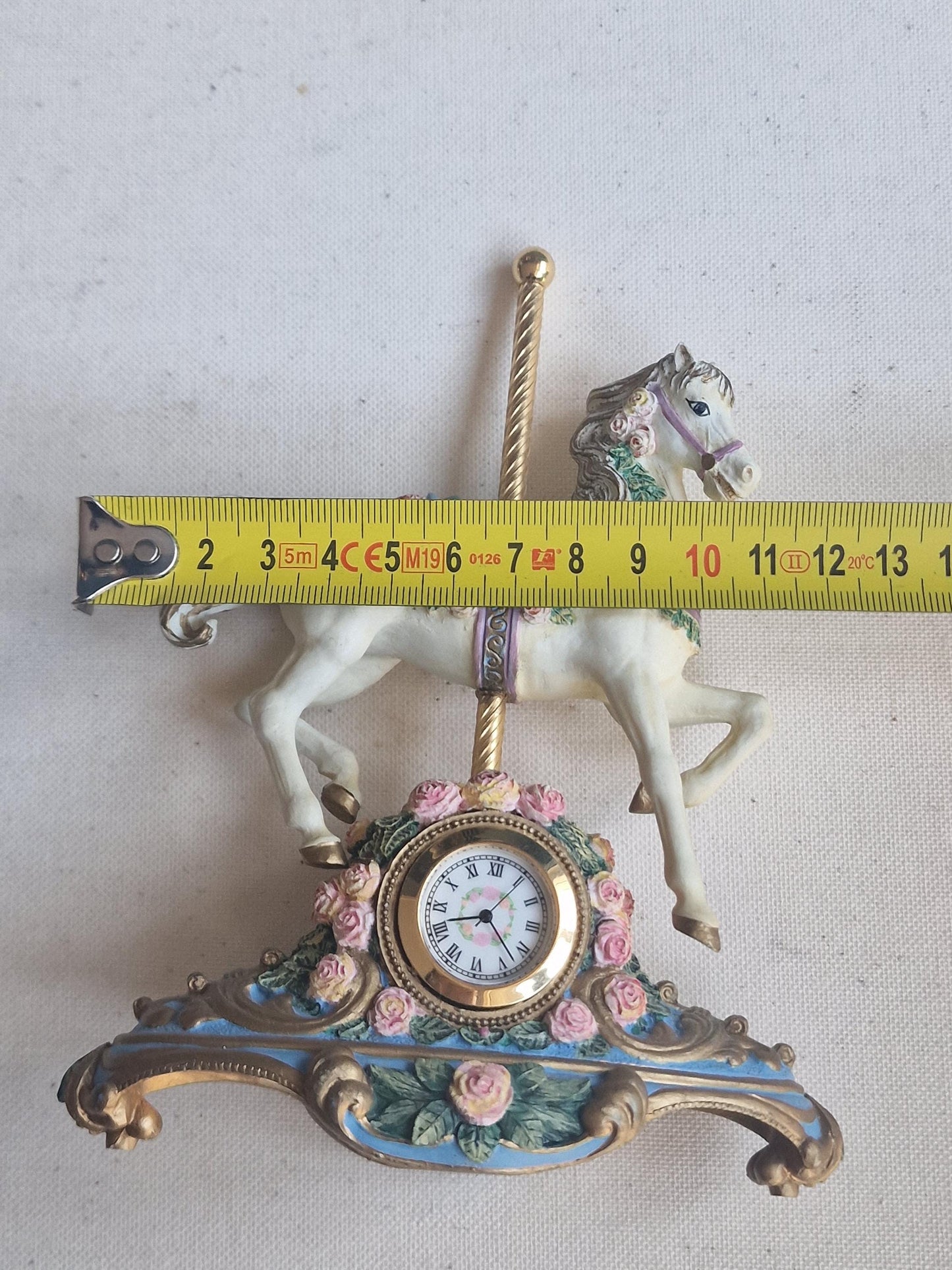 The Franklin Mint The Carousel Rose Clock Heirloom Recommendation, vinted, limited edition, retired, numbered, marked, rare