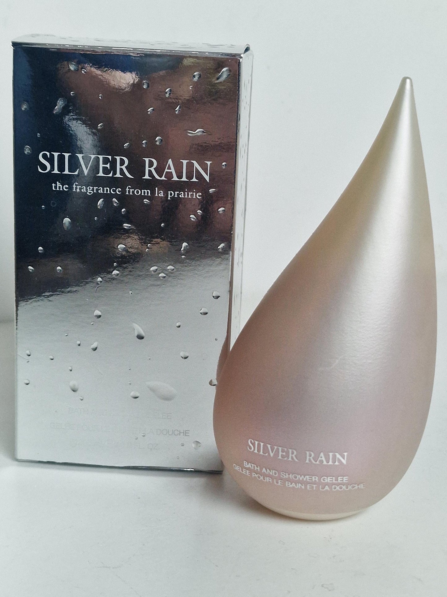 silver rain la prairie retired collector collectable bottle ! Silverrain laprairie 200 ml showergel unused