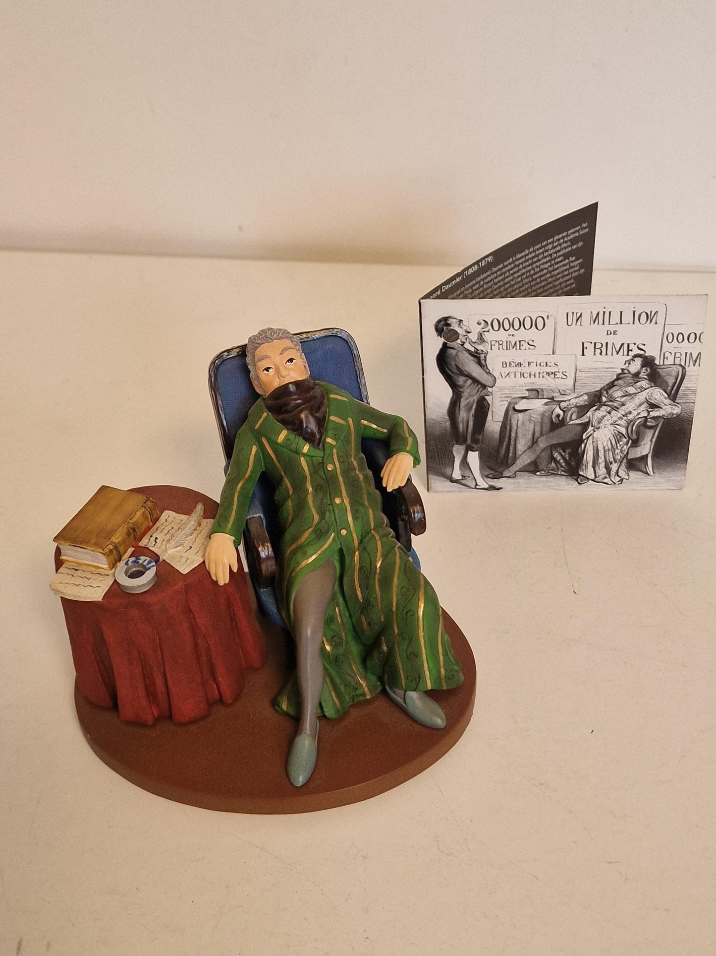 Honoré Daumier "Notary" Figurine – Parastone Museum Collectible, mouseion