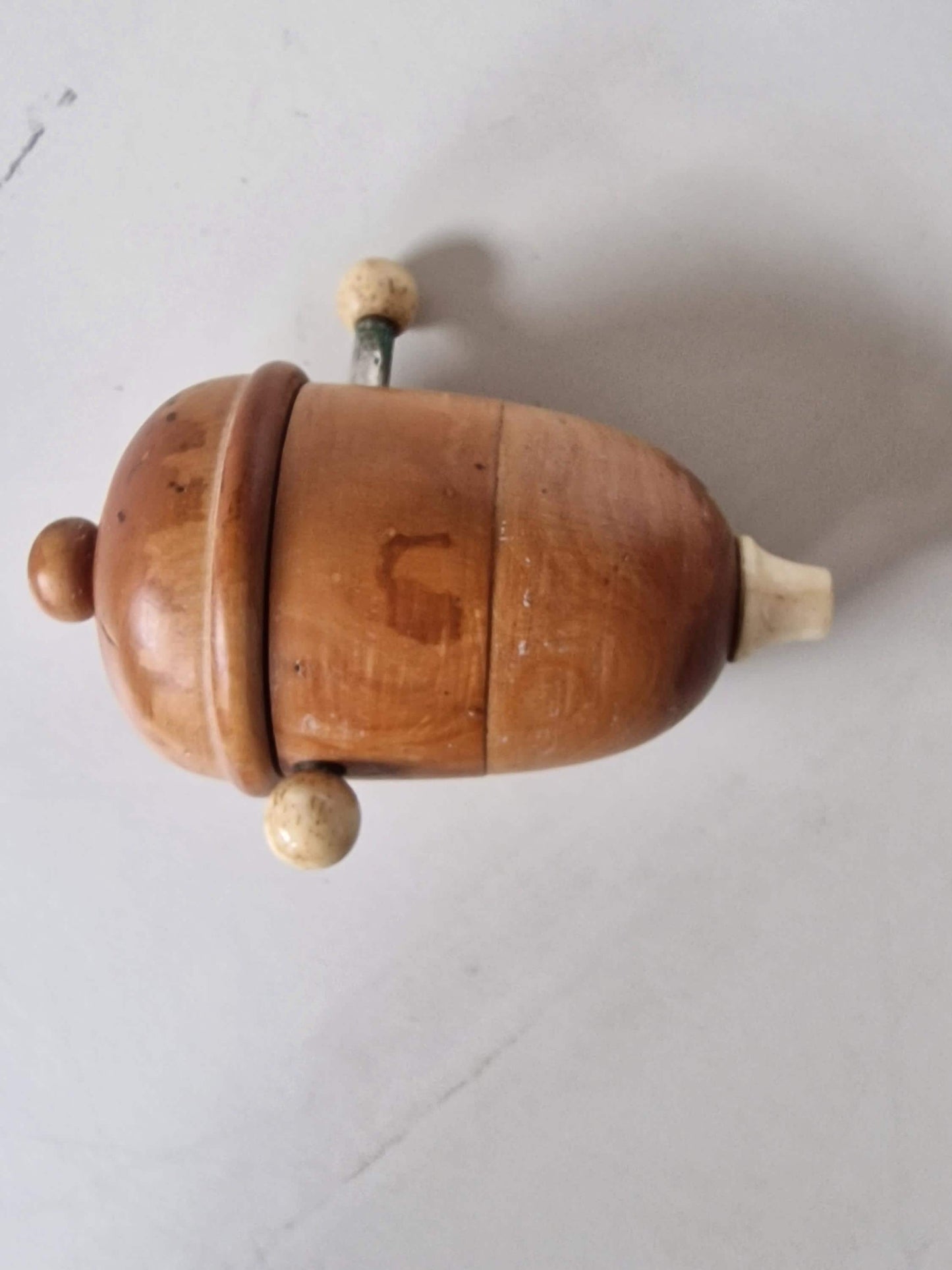 Antique Dutch Art Nouveau Butler Bell with Push Button
