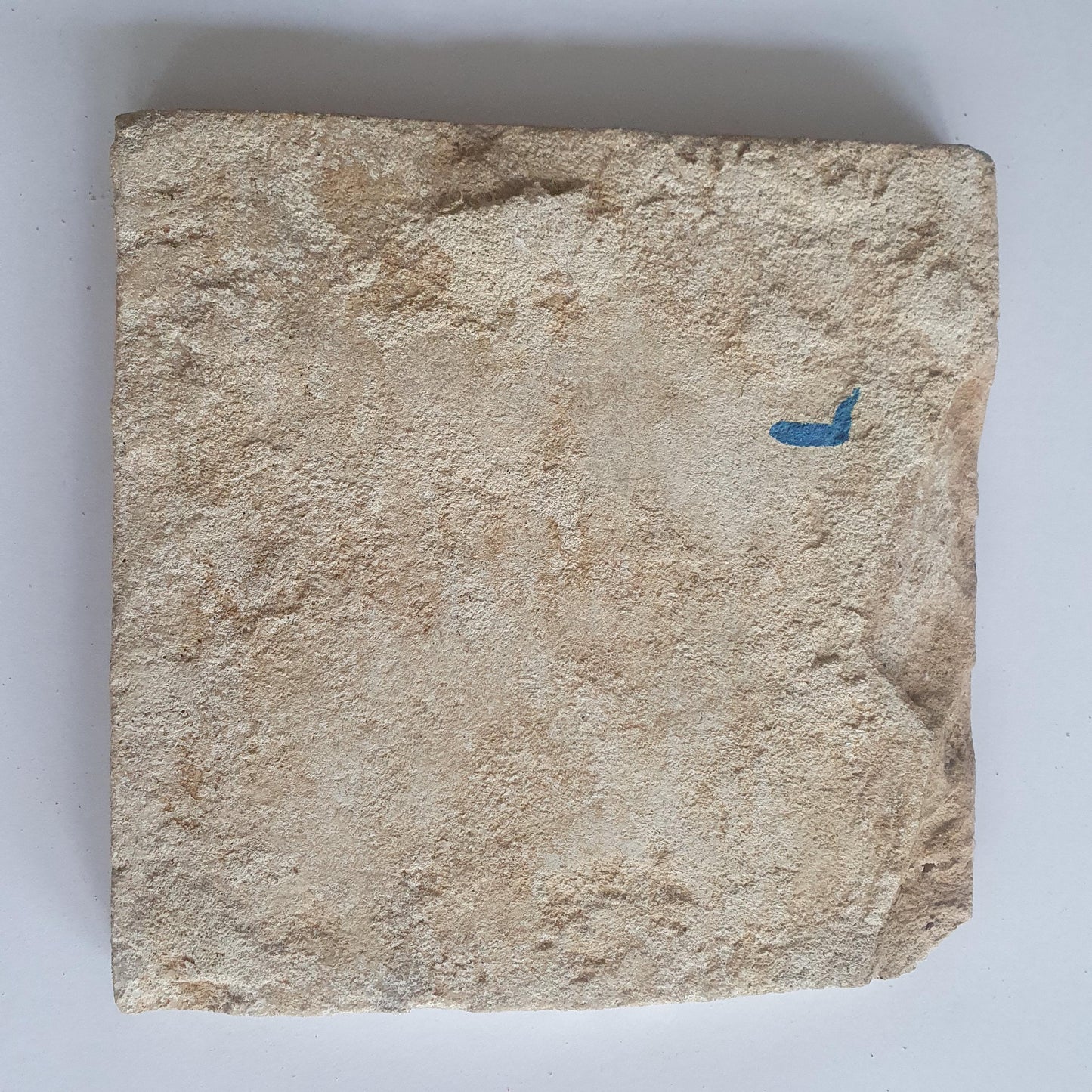 Antique Delft Tile: Hand-Painted Hare, c.1630