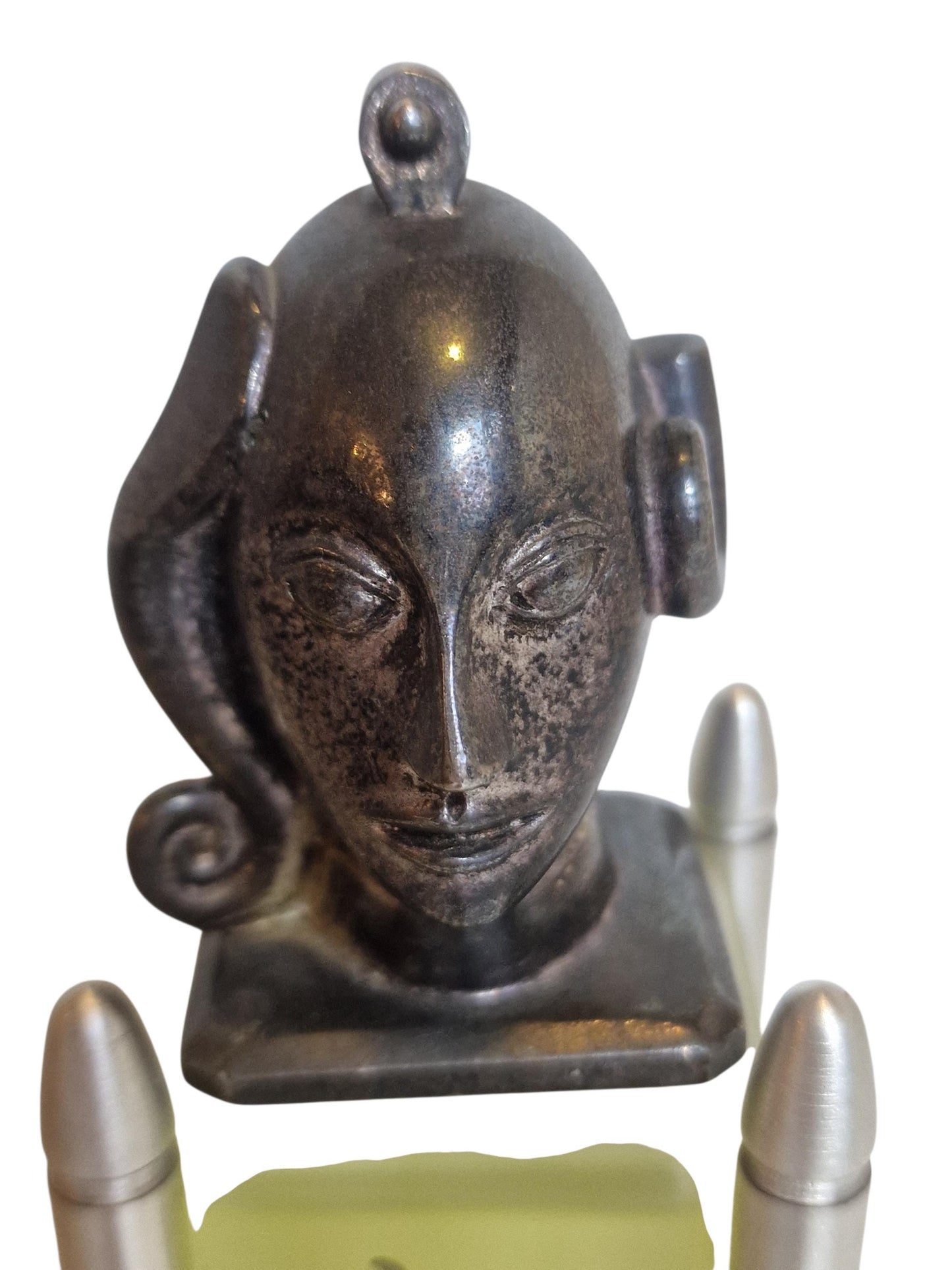 Paul Wunderlich Bronze Sculpture Perfume Bottle - Les Beaux Arts Limited Edition