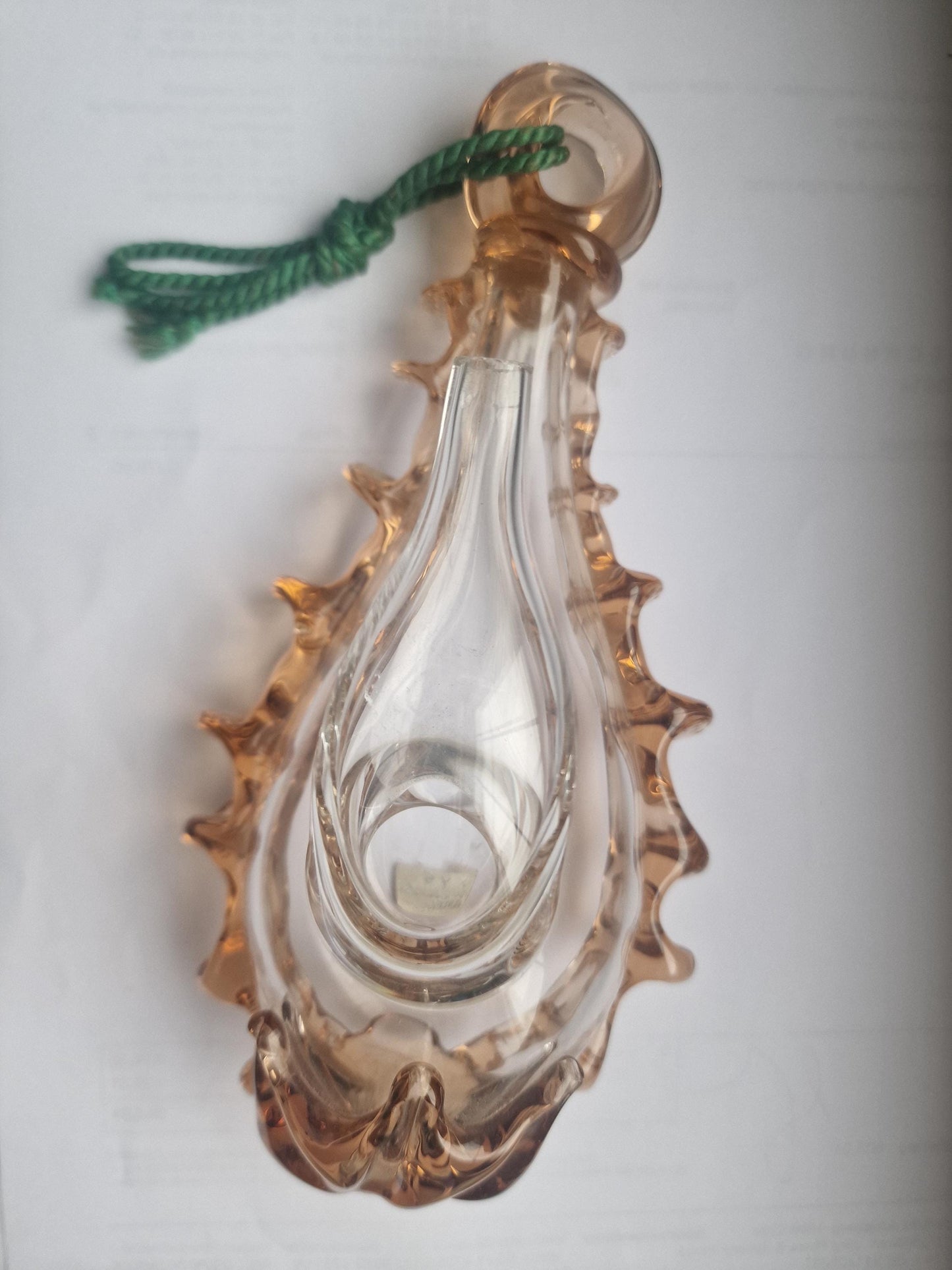 Antique German Thunder Glass, 19th Century Goethe Barometer
