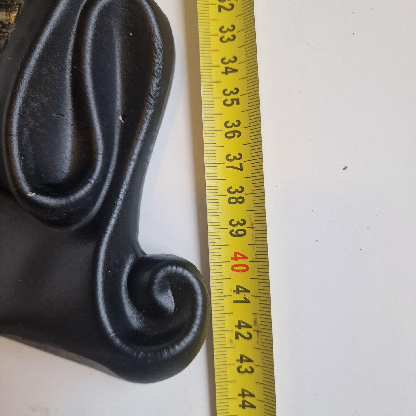 Cast Iron Flagpole Holder, Dutch Royal Coat of Arms, Architectural Detail