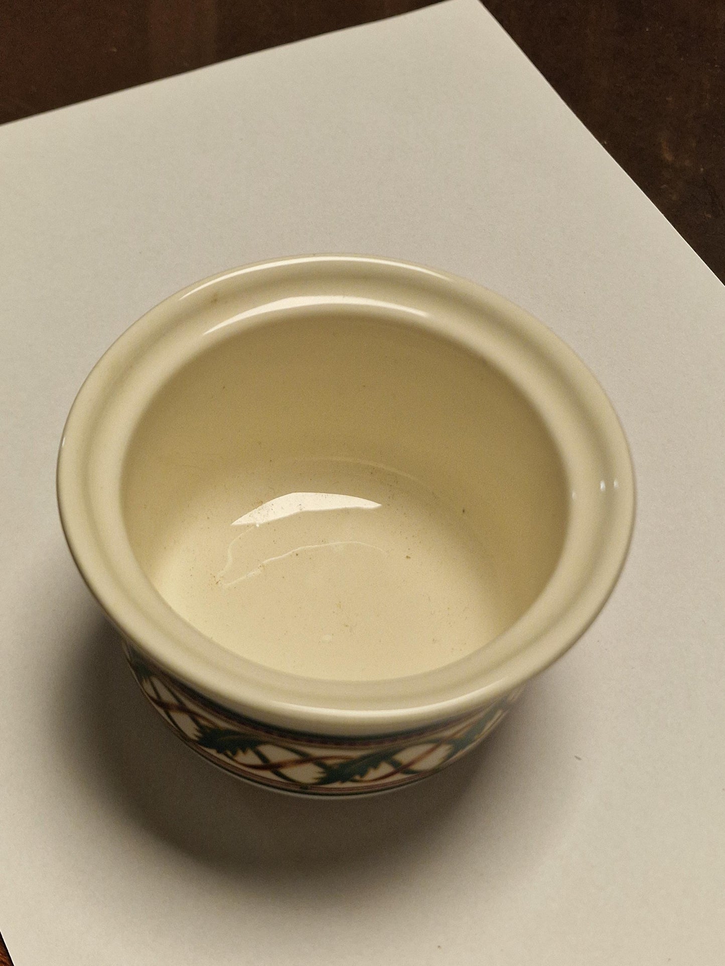 Tiffany xl xmas porcelain ceramic serving bowl christmas