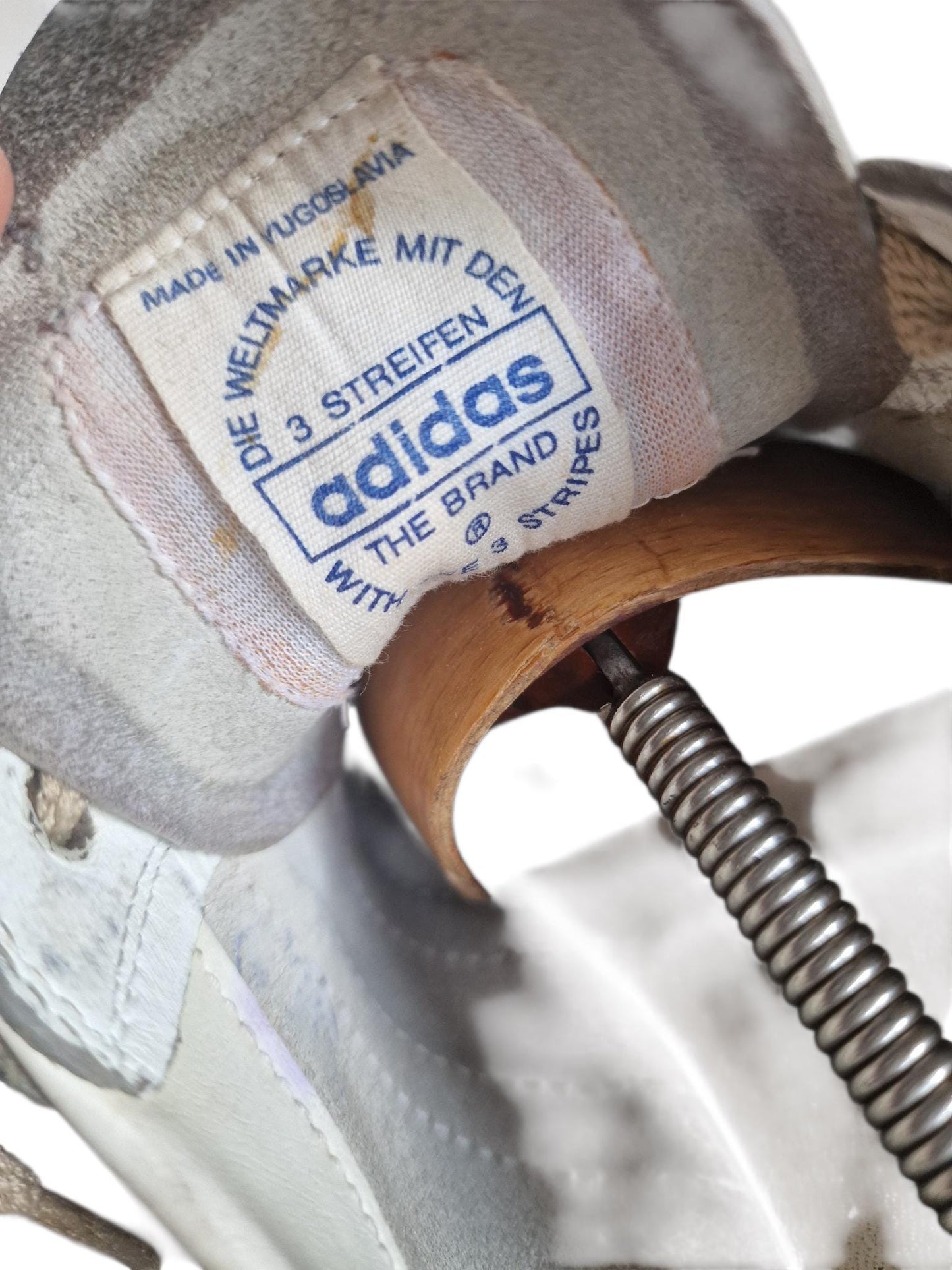 Vintage 70s Adidas Bowling Shoes, Yugoslavia Made, EU 42.5 / UK 8.5 / US 9