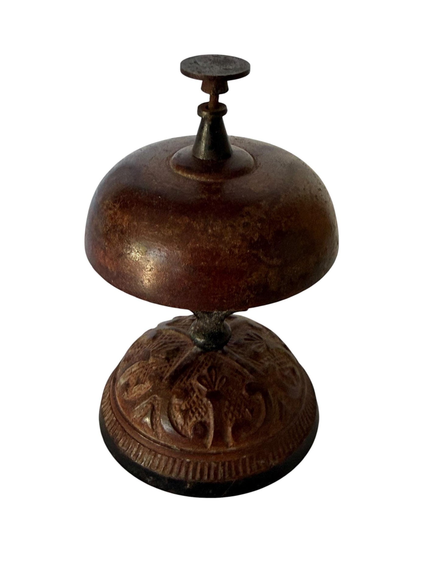 Antique Hotel Desk Bell, Art Nouveau Clerk Counter Bell, 1900s. Hotelbell