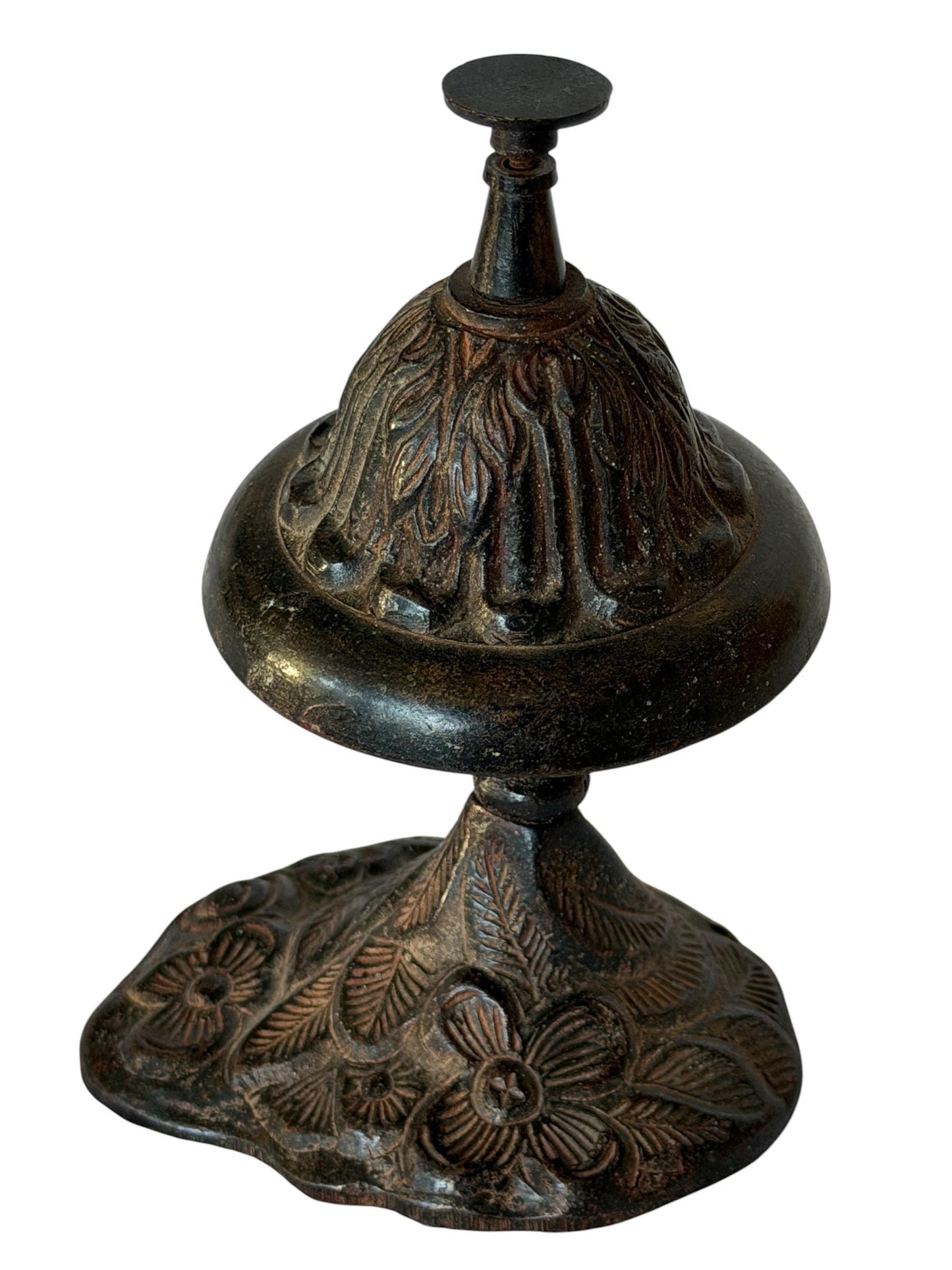 Antique Hotel Desk Bell, Art Nouveau Clerk Counter Bell, 1900s. Hotelbell