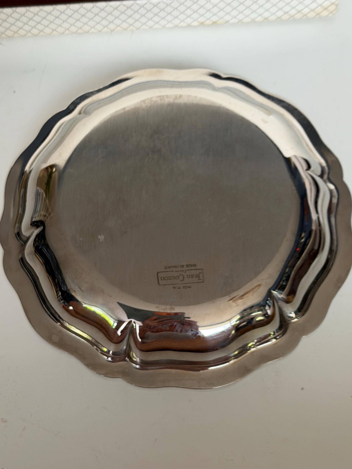 Vintage French Silver Plated Baby Bowl and Spoon Set Original Presentation Box Christening shower Gift nurserybaby, Jean Couzon France