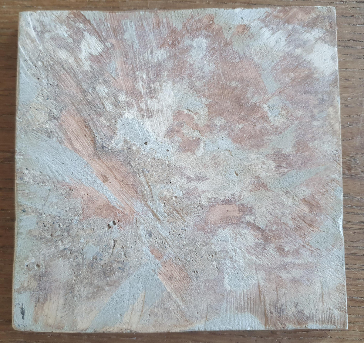Ornament tile' was produced around 1630 Rare Ornamenttile