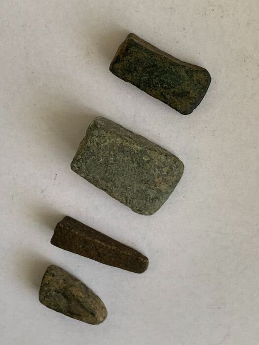Celtic small Axes - stone axes - Archeological find - 500-400 bc