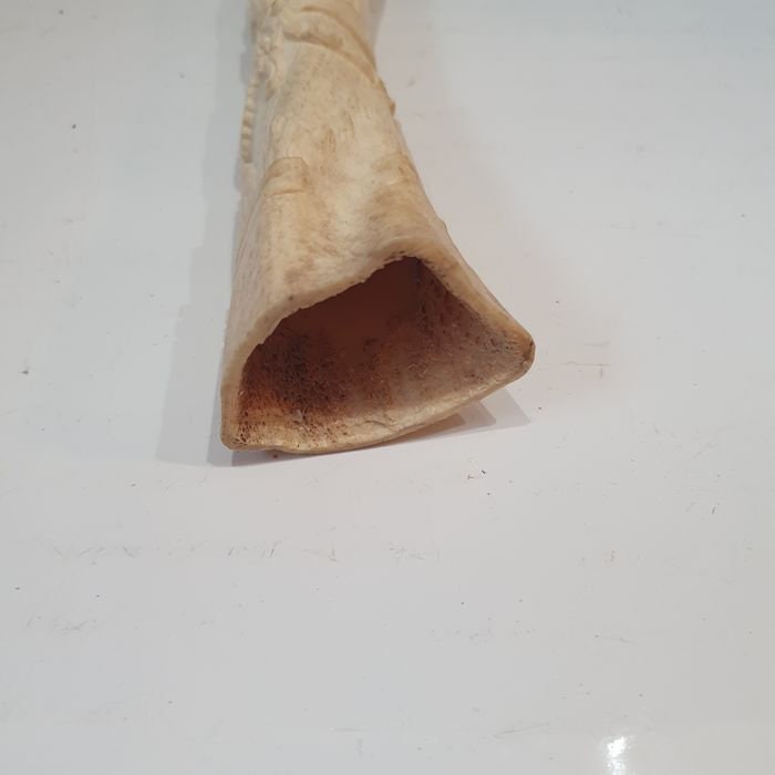 Penselenbeker, indonesie, azie zuid oost azie, horn, pencil cup brush pot
