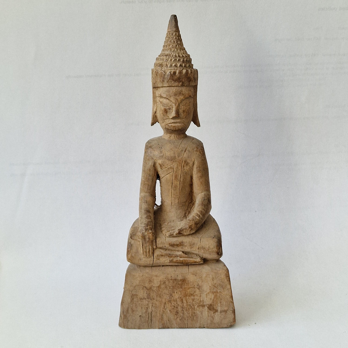 antieke volkskunst boeddha Laos ca 1850, buddha antique old budha boeda boedha