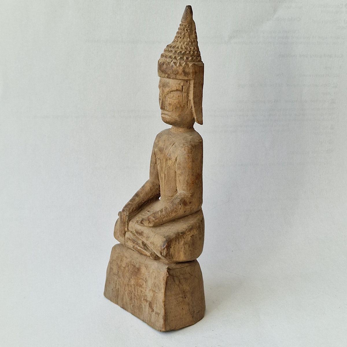 antieke volkskunst boeddha Laos ca 1850, buddha antique old budha boeda boedha