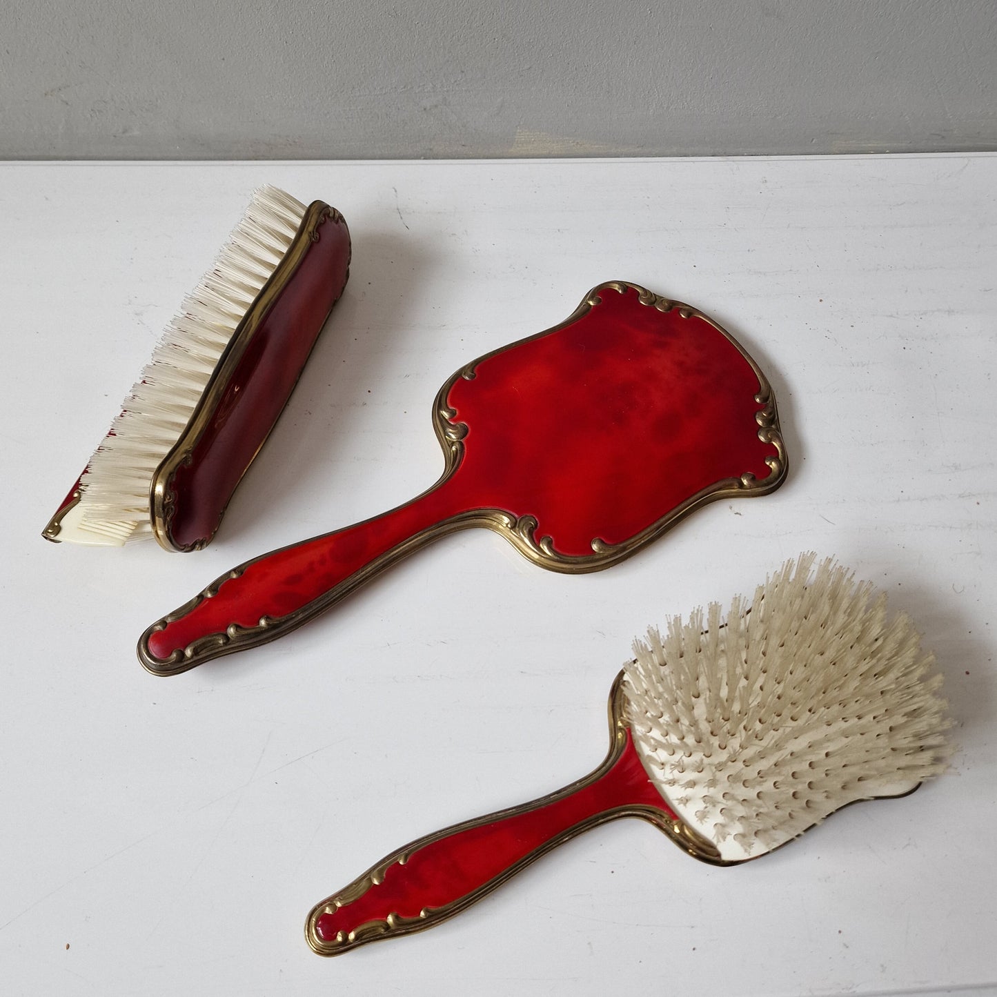 fifties / sixties kaptafelset, uit de droogkappen tijd