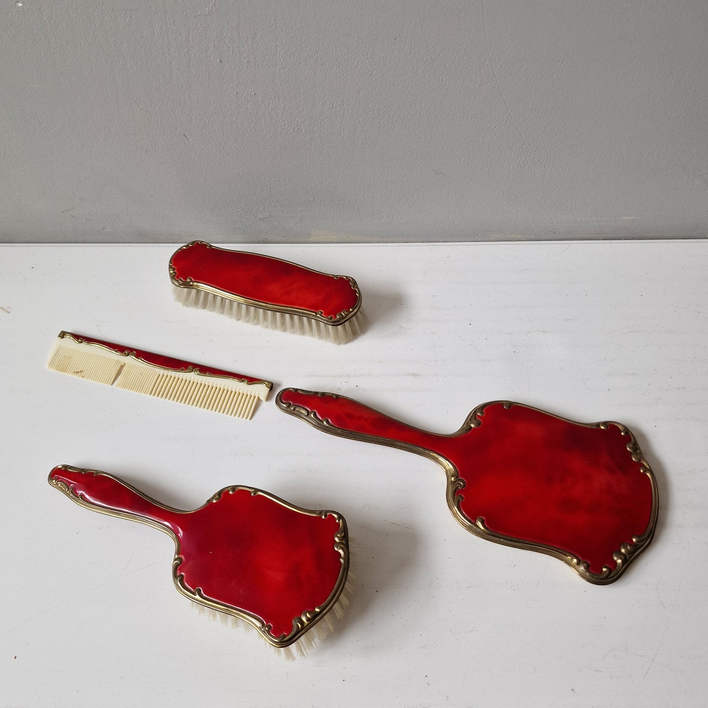 fifties / sixties kaptafelset, uit de droogkappen tijd