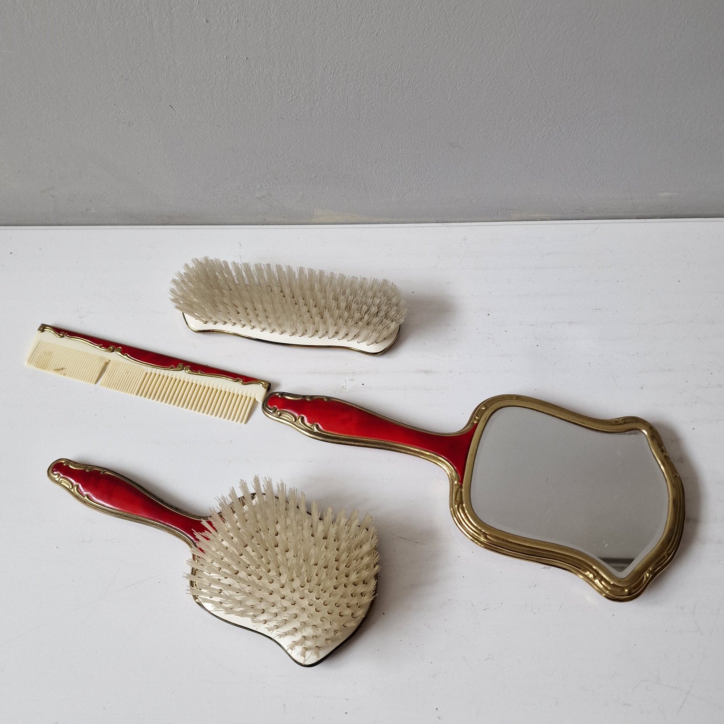 fifties / sixties kaptafelset, uit de droogkappen tijd