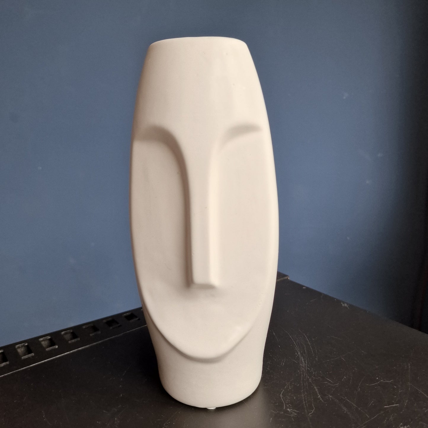 Svenlars Dutch Design Ceramic Vase, Easter Island Style