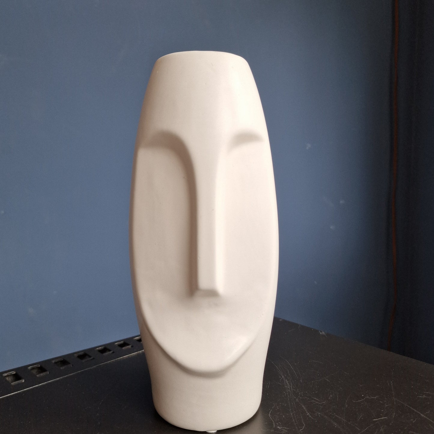 Svenlars Dutch Design Ceramic Vase, Easter Island Style