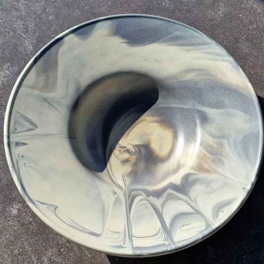 Rosenthal Studio-Line Marble Bowl Plate, David Queensberry Design, glas of keramiek