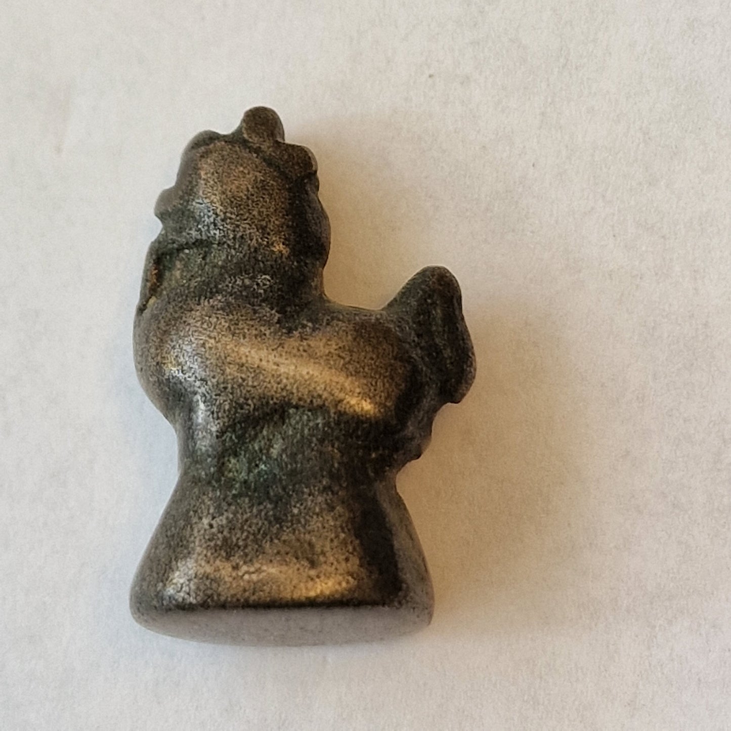 Antique Bronze Opium Weight, Myanmar Lion, 18th Century