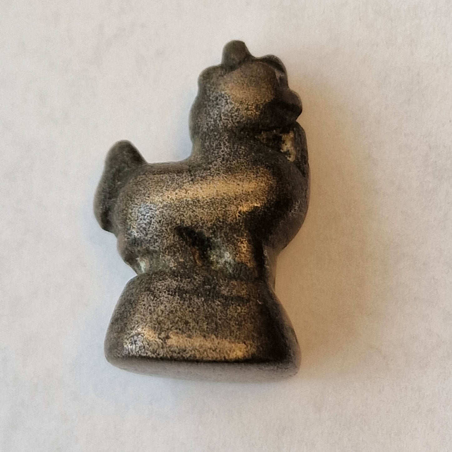 Antique Bronze Opium Weight, Myanmar Lion, 18th Century