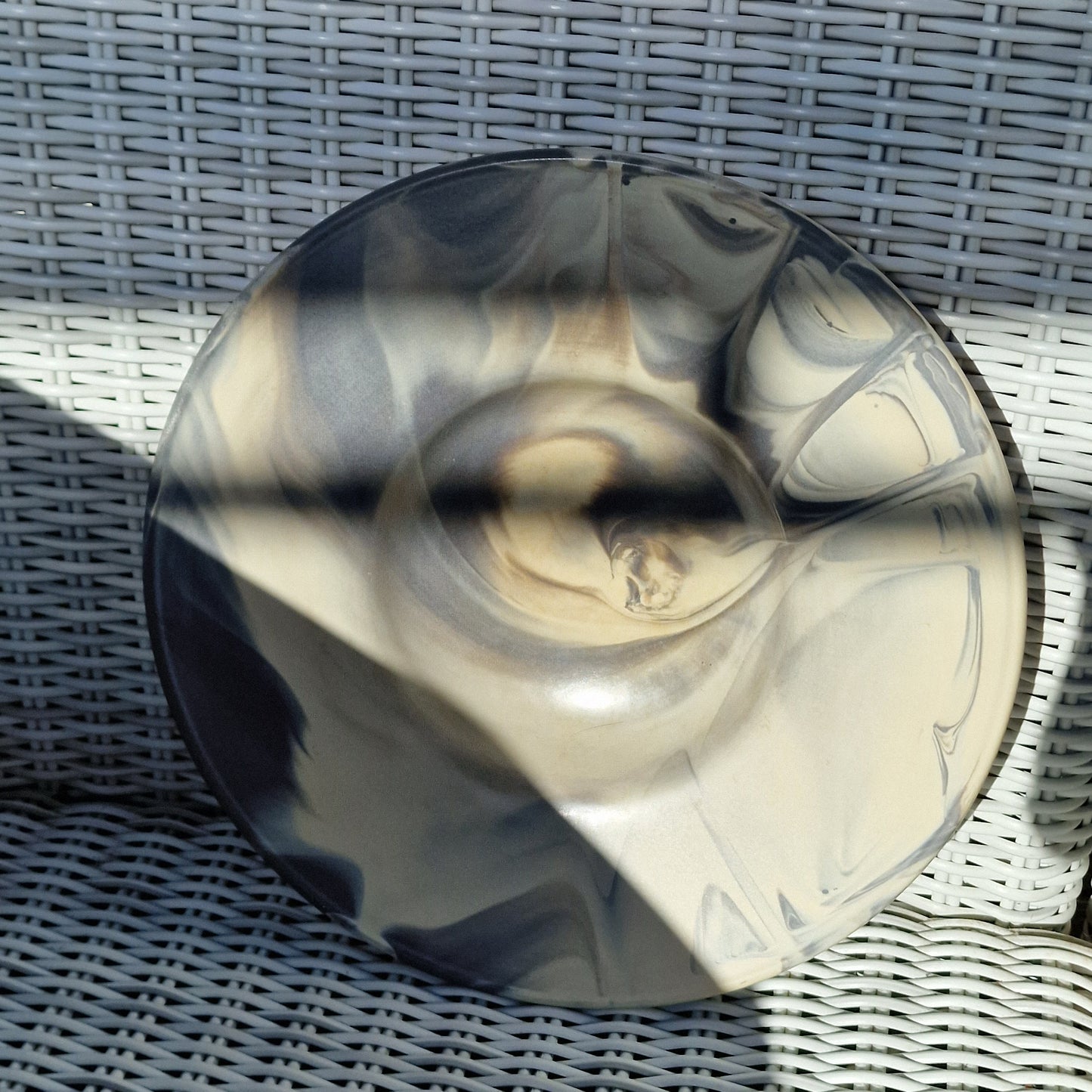 Rosenthal Studio-Line Marble Bowl Plate, David Queensberry Design, glas of keramiek