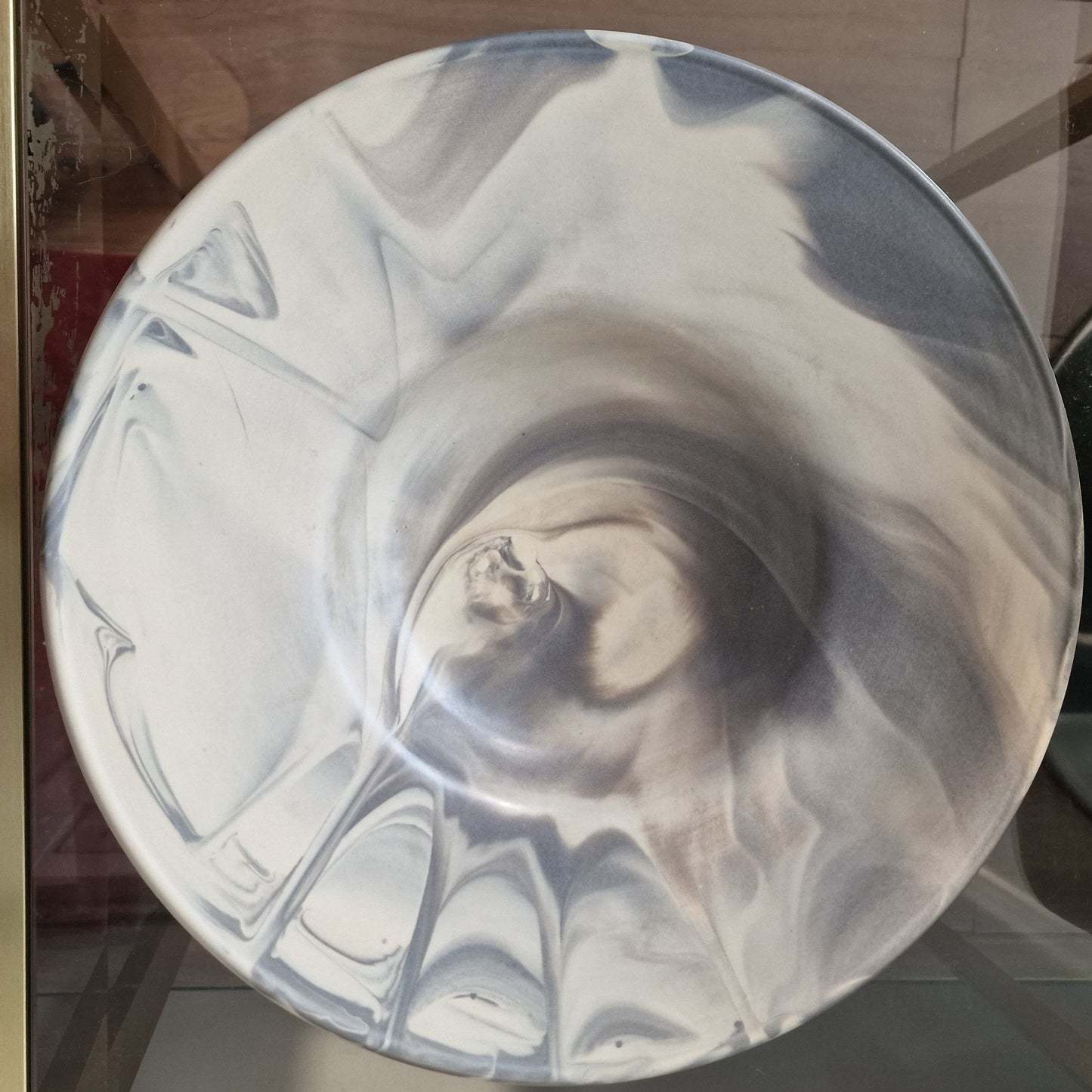 Rosenthal Studio-Line Marble Bowl Plate, David Queensberry Design, glas of keramiek