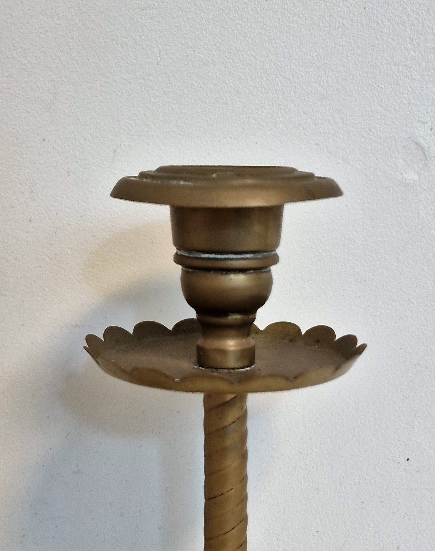 stel arts & crafts kandelaars. UK ca 1910, authentic  candlesticks