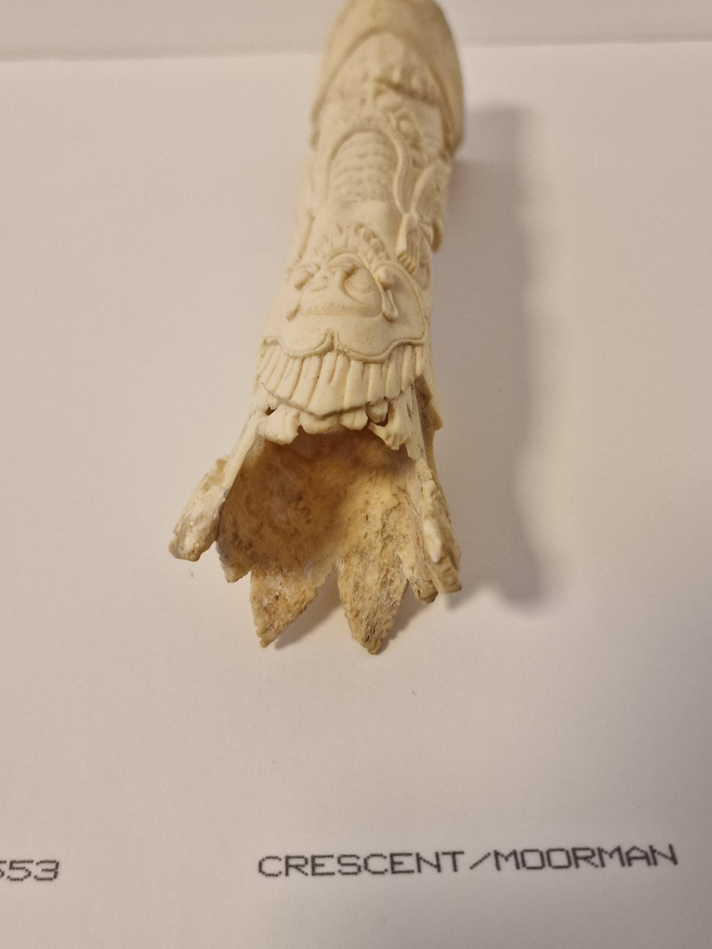 Penselenbeker, indonesie, azie zuid oost azie, horn, pencil cup brush pot