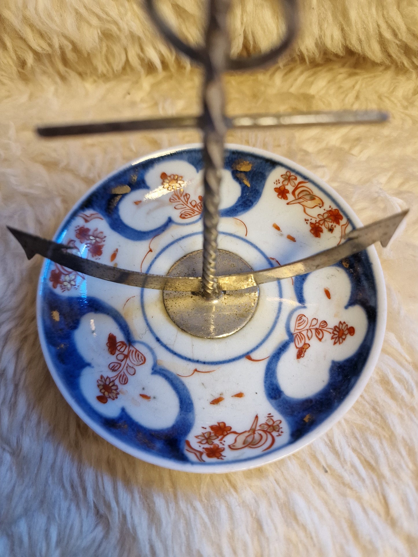 Antique Kakiemon Arita Japanese Porcelain Dish, 18th Century