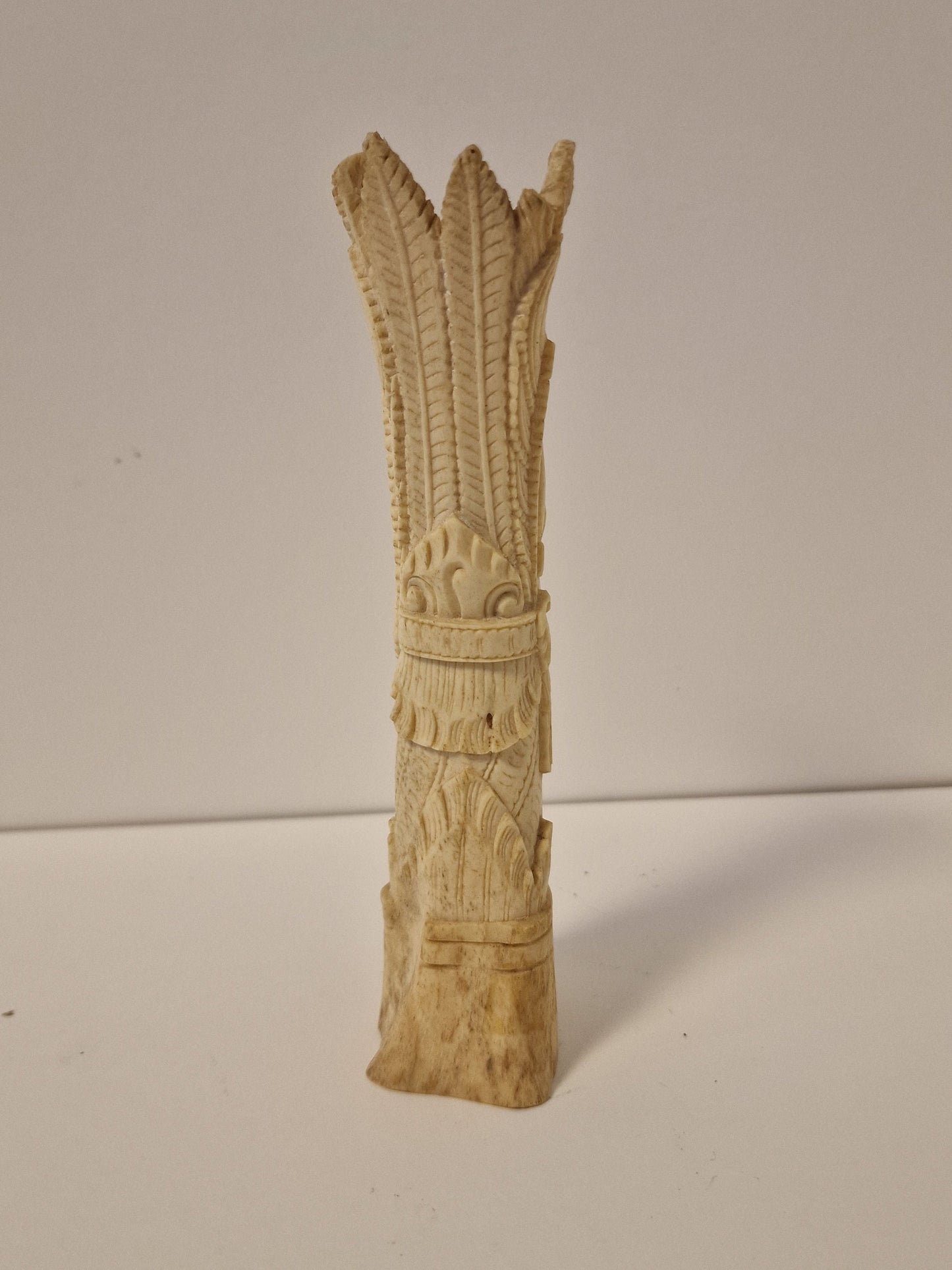 Penselenbeker, indonesie, azie zuid oost azie, horn, pencil cup brush pot