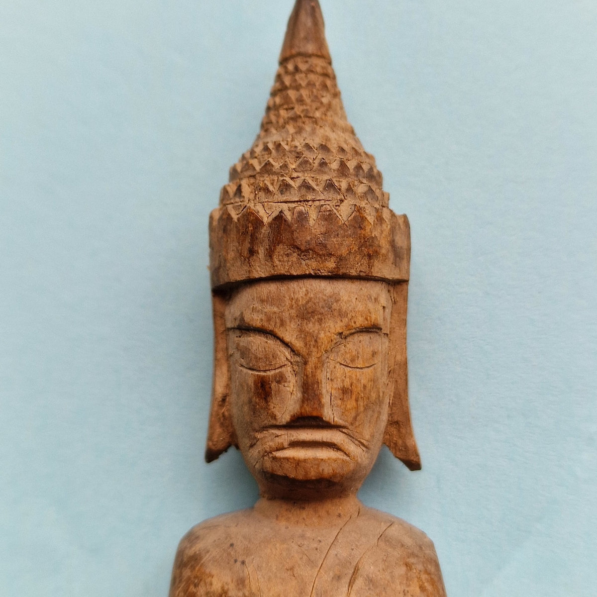 antieke volkskunst boeddha Laos ca 1850, buddha antique old budha boeda boedha