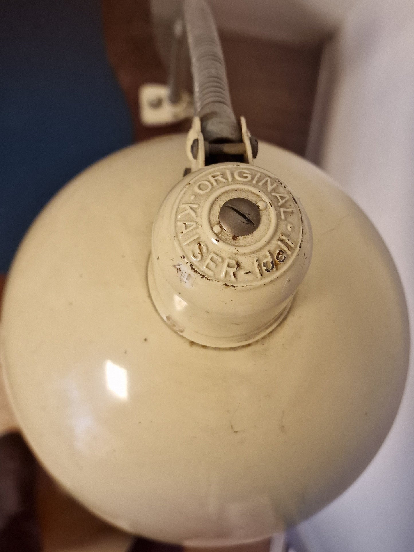 Vintage Kaiser I Dell 6740 Task Lamp: Christian Dell Bauhaus Design