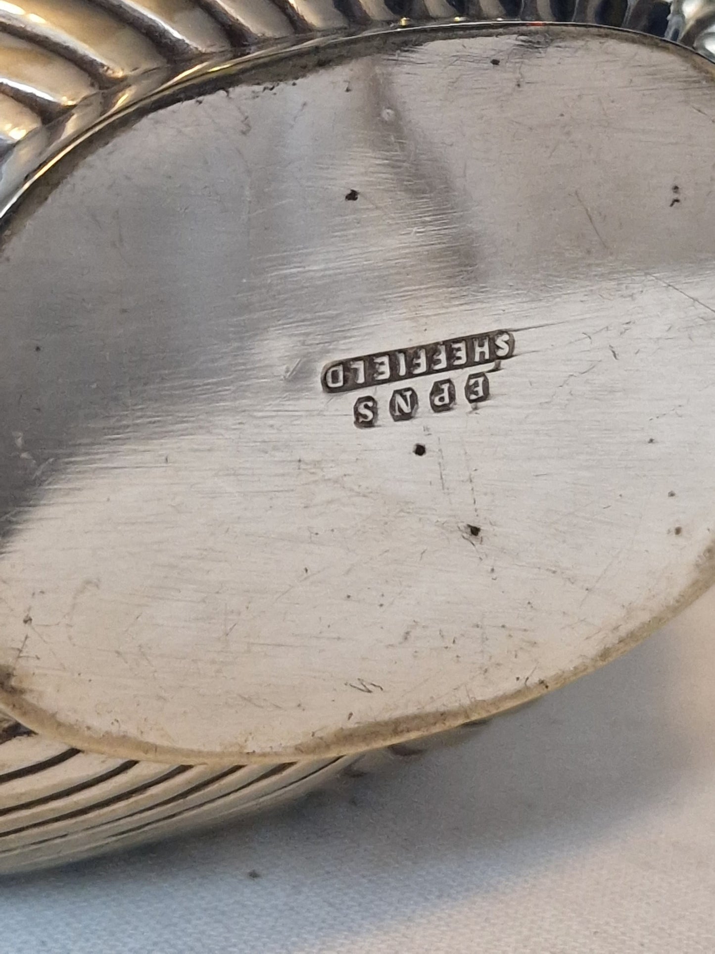 Antique Georgian Silverplate Sheffield Tea Set, c 1856