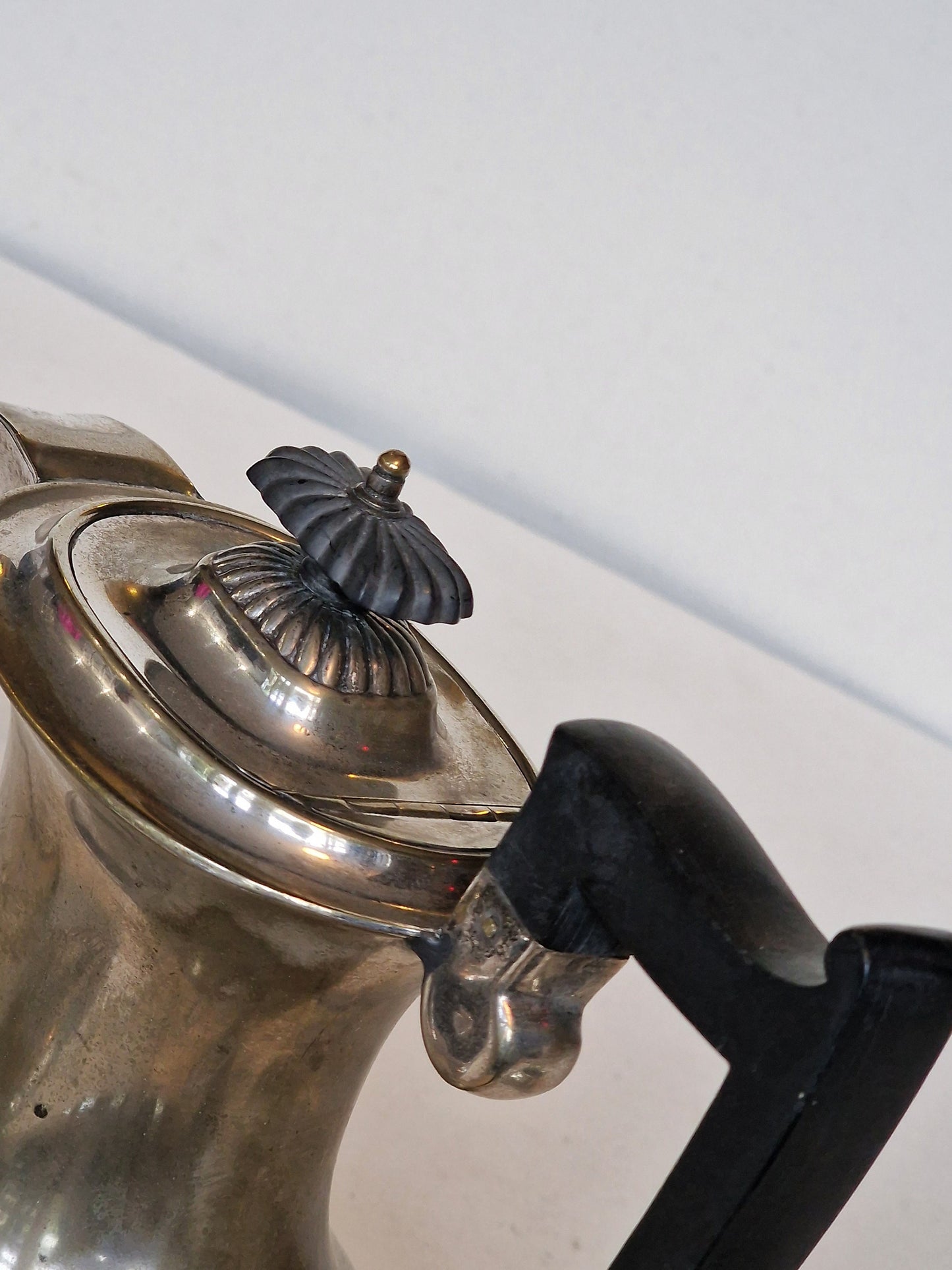 Antique Georgian Silverplate Sheffield Tea Set, c 1856