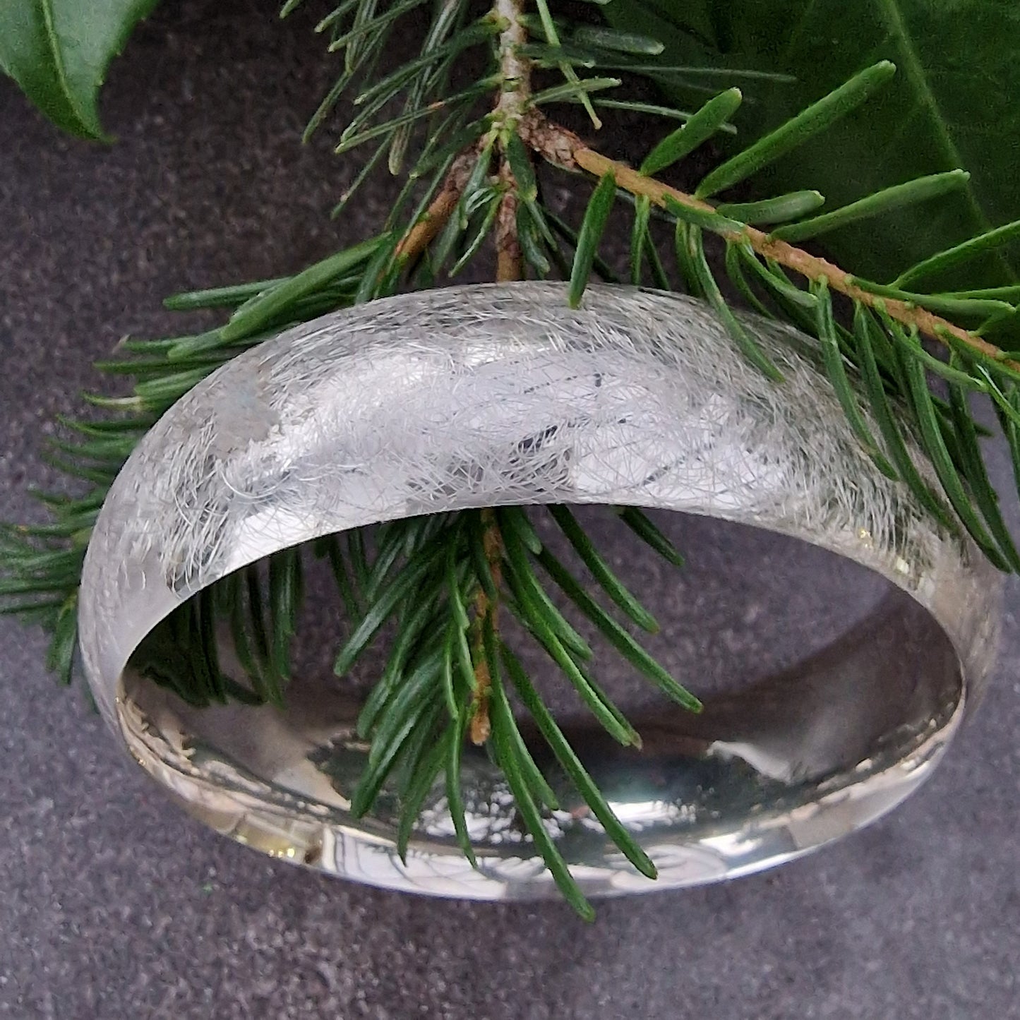 Scandinavian Brushed Sterling Silver Cuff Bracelet, Heavy Designer Bangle