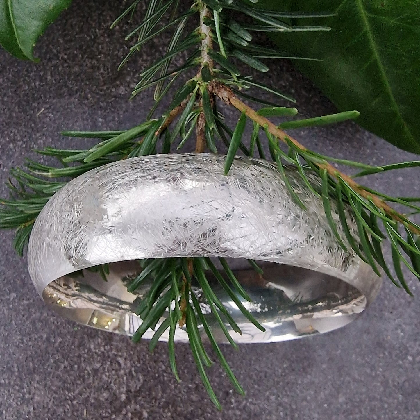 Scandinavian Brushed Sterling Silver Cuff Bracelet, Heavy Designer Bangle