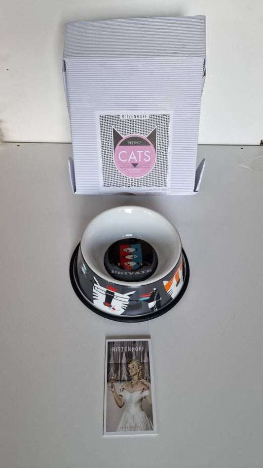 Designer Julien chung, Ritzenhoff design cat food bowl eupean porcelain