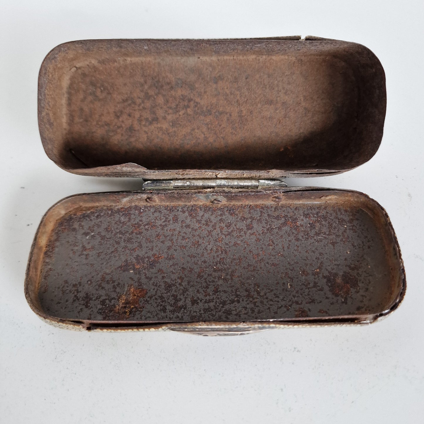 Antique Sterling Silver Stingray Skin Box, 18th Century Spoon Case