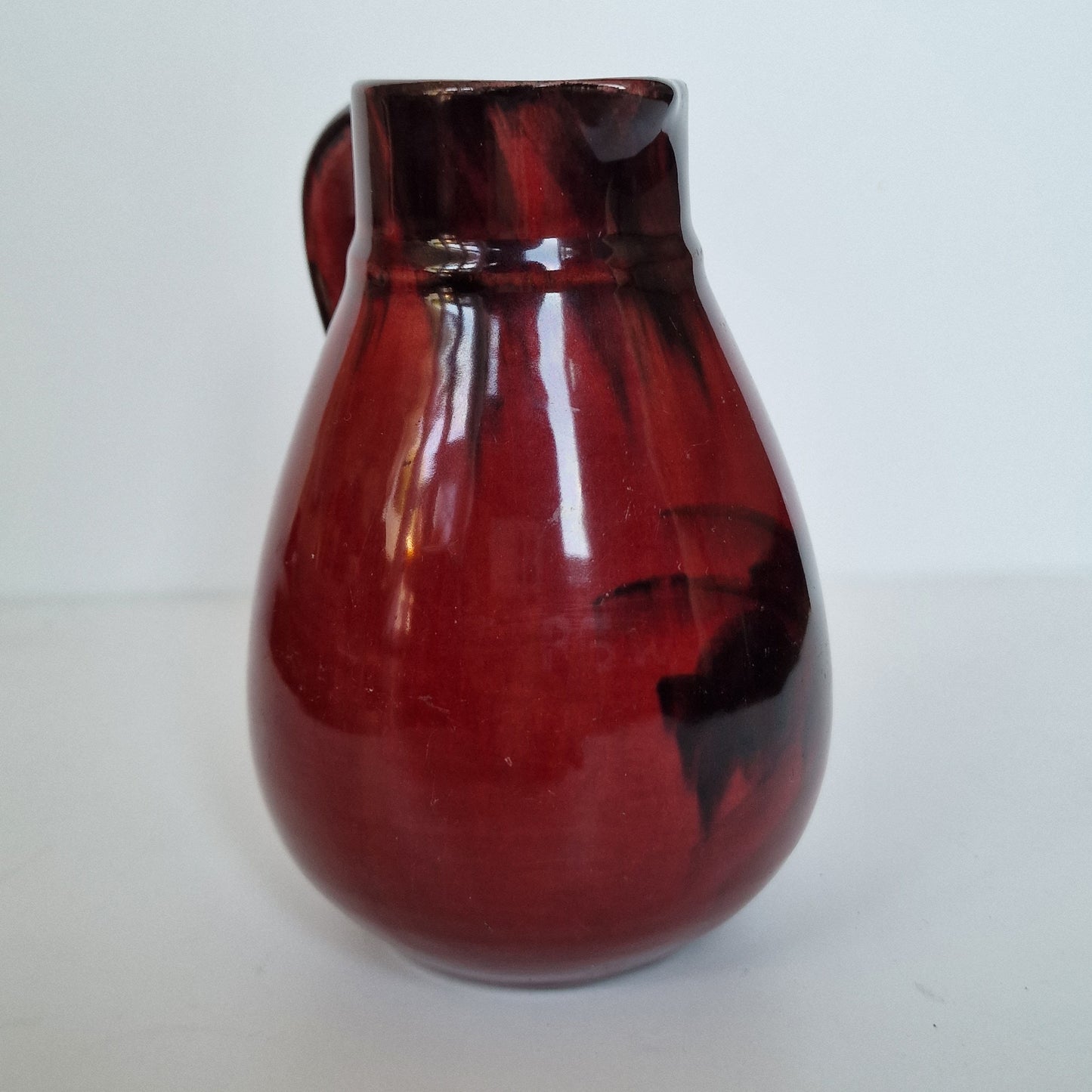 Art Nouveau Pottery Vase, St. Lukas Utrecht, Oxblood Luster Glaze