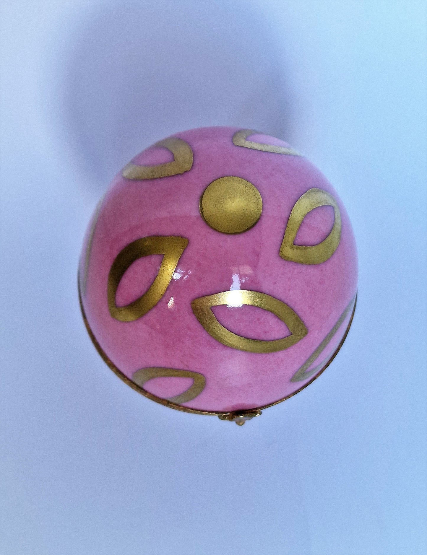 Limoges Raynaud Faberge Egg Box, 24k Gold, Saint Petersburg, Retired Exclusive