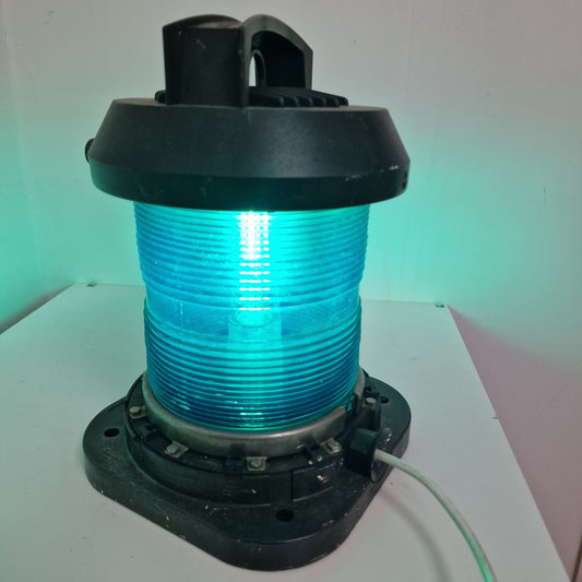 scheepslamp, nautisch origineel sein licht, authentiek scheeps signaal licht Rotterdam, stoere mancave