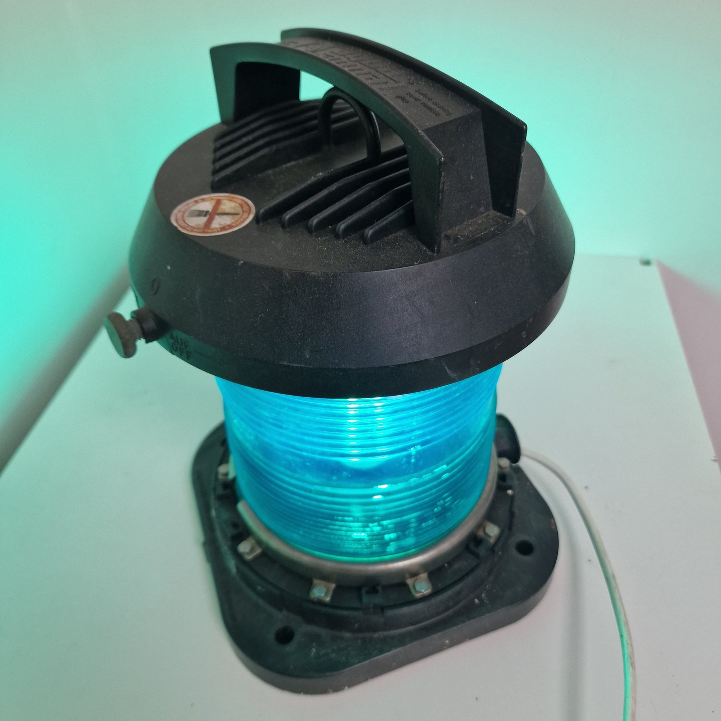 scheepslamp, nautisch origineel sein licht, authentiek scheeps signaal licht Rotterdam, stoere mancave