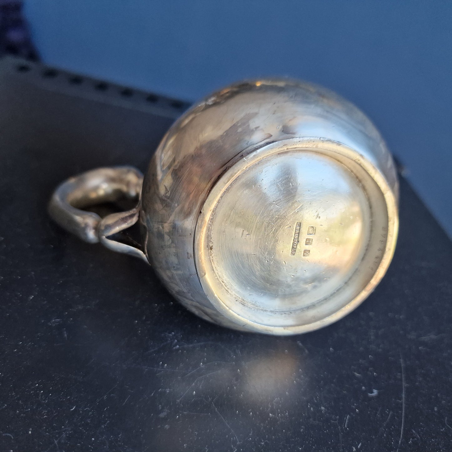 Vintage Christofle Silver Plate Milk Creamer, Paris, France